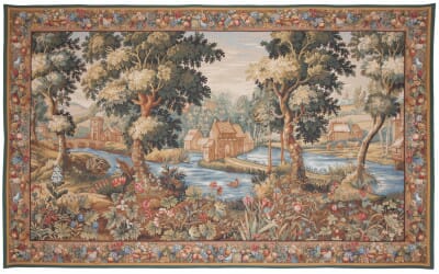 Verdure Chantilly Loom Woven Tapestry - 172 x 285 cm (5'8" x 9'4") - Requires Rod Size 6
