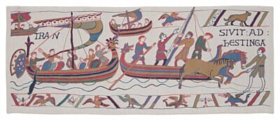 Bayeux - Crossing to Hastings - 70 x 160 cm (2'4" x 5'3") - Requires Rod Size 4