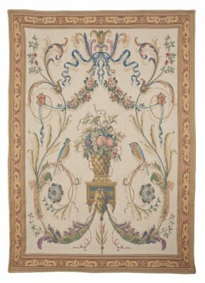 Renaissance Birds Tapestry - 165 x 120 cm (5'5" x 3'11") - Requires Rod Size 3 - Last Piece Remaining