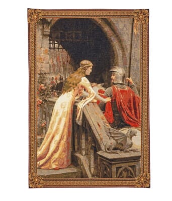 Bidding Adieu Loom Woven Tapestry - 102 x 70 cm (3'4" x 2'4") - Requires Rod Size 2