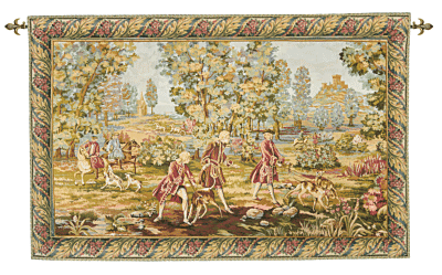 The Noble Hunt Loom Woven Tapestry - 125 x 190 cm (4′1" × 6′3") - Requires Rod Size 5 - Last piece remaining!