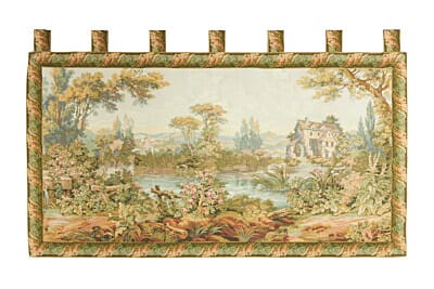 Lakeside Mill Loom Woven Tapestry - (With Loops) 93 x 156 cm (3′1" × 5′1") - Requires Rod Size 4