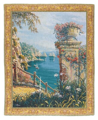 Capri Vista Loom Woven Tapestry - 120 x 98 cm (3'11" x 3'3") - Requires Rod Size 2 - Last Piece Remaining!