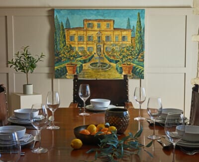 Tuscany Villa Loom Woven Tapestry - 94 x 122 cm (3’1” x 4’0”) - Requires Rod Size 3