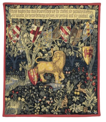 The Chief Knights Loom Woven Tapestry - 92 x 78 cm (3'0" x 2'7") - Requires Rod Size 2 - Last piece remaining!