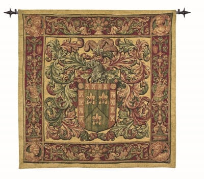 Arms of Nagera Loom Woven Tapestry - 125 x 125 cm (4'1" x 4'1") - Requires Rod Size 4