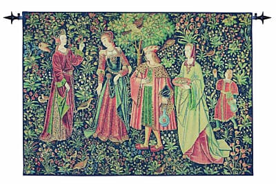 Noble Promenade Loom Woven Tapestry - 201 x 254 cm (6'7" x 8'4") - Requires Rod Size 6 - Last Piece Remaining!
