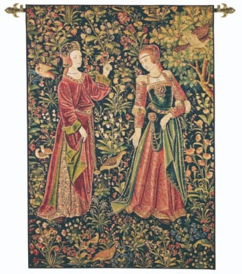 Noble Ladies Loom Woven Tapestry - 145 x 103 cm (4'9" x 3'5") - Requires Rod Size 3