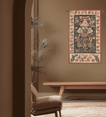 Acanthus Loom Woven Tapestry - 2 Sizes Available