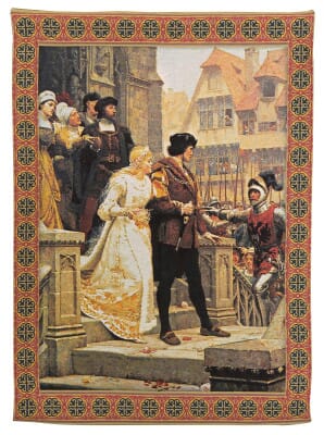 Call to Arms Loom Woven Tapestry - 140 x 100 cm (4'7" x 3'3") - Requires Rod Size 3 - Last Piece Remaining!