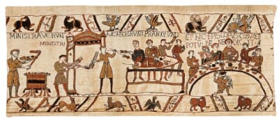 Bayeux - Banquet Loom Woven Tapestry - 92 x 224 cm (3'0" x 7'4") - Requires Rod Size 5 - Last Piece Remaining