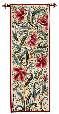 Tulip Hanging Loom Woven Tapestry - 125 x 46 cm (4'1" x 1'6") - Requires Rod Size 1 - Last Piece Remaining!