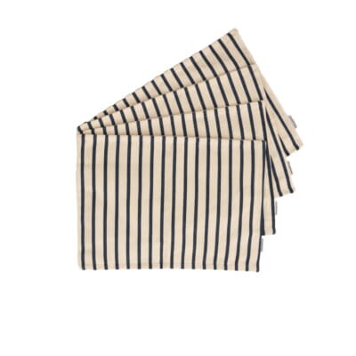 Ocean Stripe Woven Outdoor Placemats - Pack of 4
