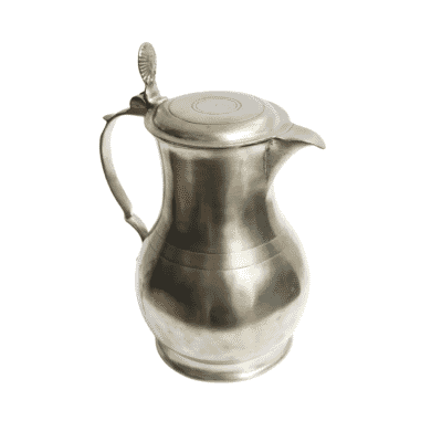Pewter Lidded Jug - Approx. H.25.5 x W.19 cm - Last Piece Remaining!
