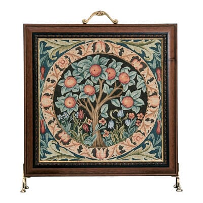 Orange Tree Tapestry Firescreen