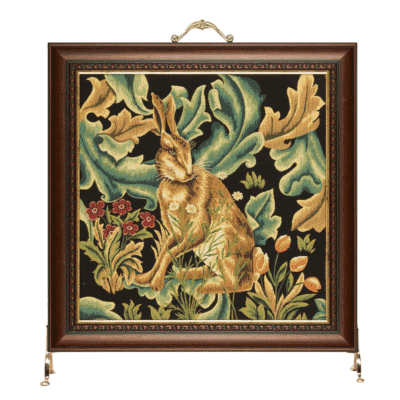 Forest Hare Tapestry Firescreen