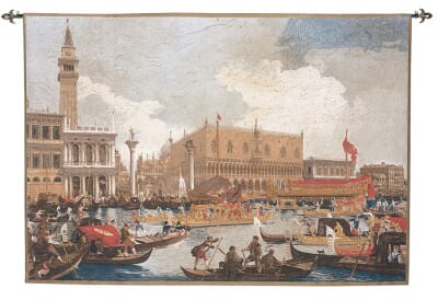 Venice Silkscreen Tapestry - 114 x 163 cm (3'9" x 5'4") - Requires Rod Size Size 4