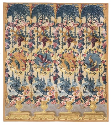 Trianon Silkscreen Tapestry - 150 x 132 cm (4'11" x 4'4") - Requires Rod Size Size 3