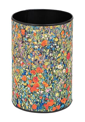 Klimt Poppyfield Tapestry Waste Bin