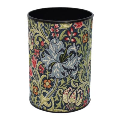 Morris Blue Lily Waste Bin