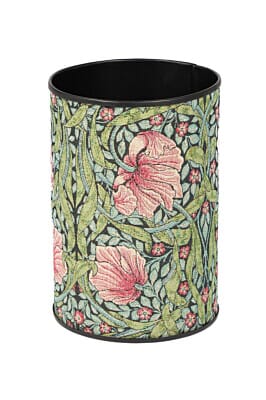 Pimpernel Pink Tapestry Waste Bin