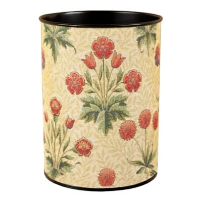Morris Daisies Tapestry Waste Bin