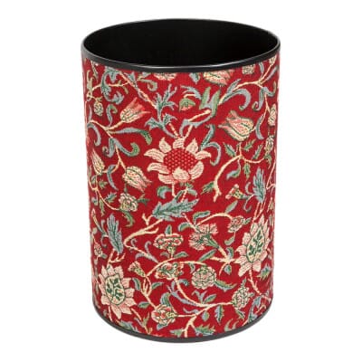 Evenlode Red Tapestry Waste Bin