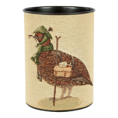 Henry Grouse the Stalker Tapestry Waste Bin