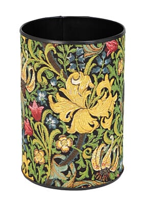 Golden Lily Classic Tapestry Waste Bin