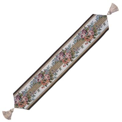 Summer Flowers Tapestry Table Runner
