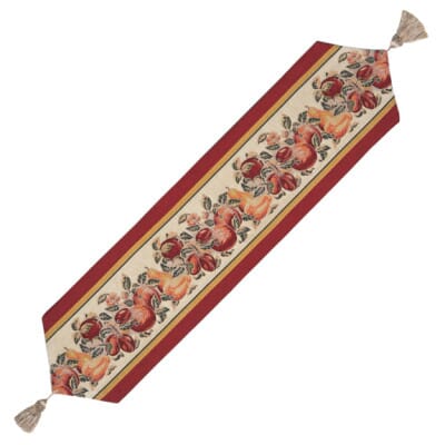 Summer Fruits Tapestry Table Runner