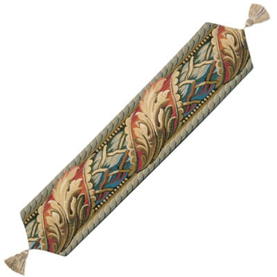 Acanthus Leaf Summer Tapestry Table Runner