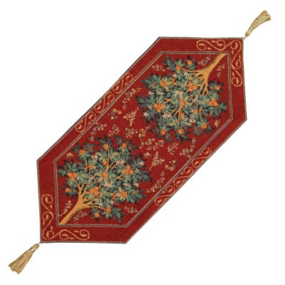 Medieval Trees Tapestry Table Runner - 82x35cm (32"x14")