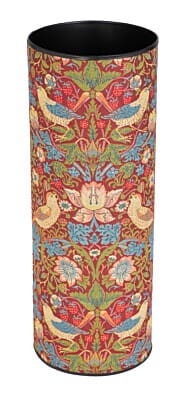 Strawberry Thief Red Tapestry Umbrella Stand