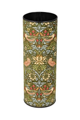 Strawberry Thief Green Tapestry Umbrella Stand