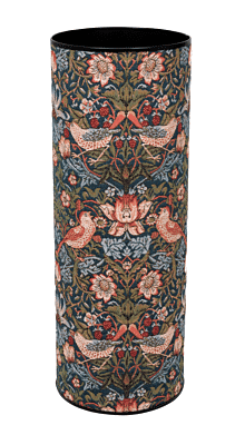 Strawberry Thief Blue Tapestry Umbrella Stand