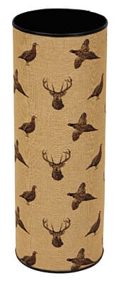 Highland Beige Tapestry Umbrella Stand