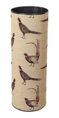 Country Pheasants Tapestry Umbrella Stand