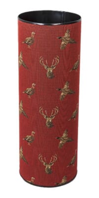 Highland Claret Tapestry Umbrella Stand