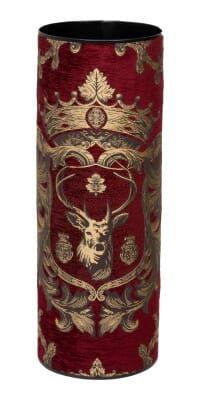Regal Stag Red Tapestry Umbrella Stand
