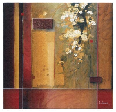 Summer Bloom Loom Woven Tapestry - 134x134cm (4'5"x4'5") - Requires Rod Size 4 - Last Piece Remaining!