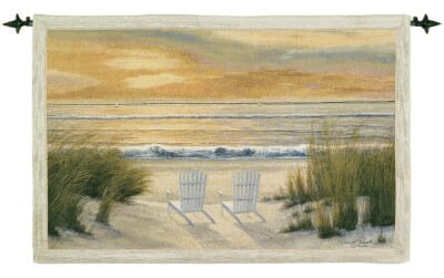 Summer Sunset Loom Woven Tapestry - 89x134cm (2'11"x4'5") - Requires Rod Size 4  - Last Piece Remaining!