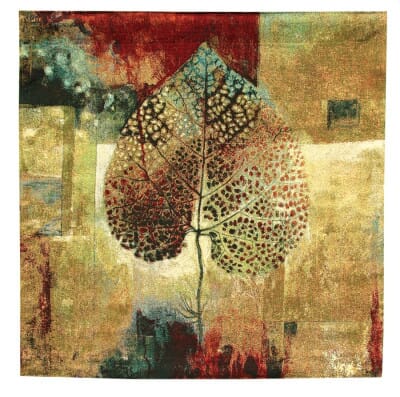 Autumn Abstract II - 86 x 86 cm (2'10" x 2'10") - Requires Rod Size 2