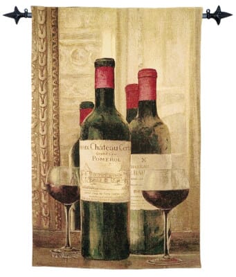 Chateau Vintage Loom Woven Tapestry - 133 x 86 cm (4'4" x 2'10") - Requires Rod Size 2