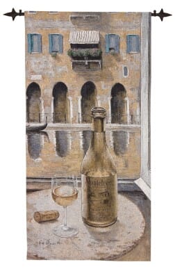 Venice Blanc Loom Woven Tapestry - 132x65cm (4'4"x2'2") - Requires Rod Size 2