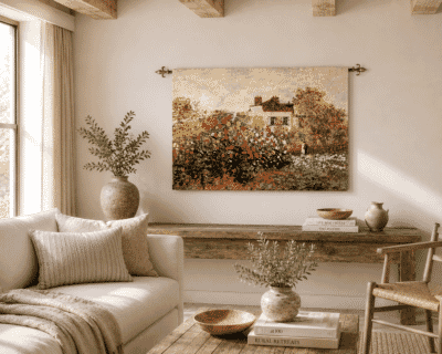 La Maison by Monet Loom Woven Tapestry - 3 Sizes Available
