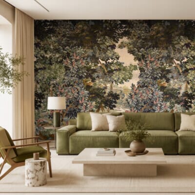 Verdure Panorama Tapestry Wall Covering – Made to Measure
