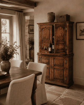 Pippy Oak Wine Cabinet - H.168 x W.104 x D. 49 cm - Last Piece Remaining!