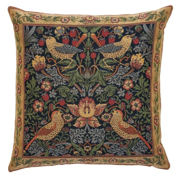 Strawberry Thief Classic Tapestry Cushion - 46x46cm (18