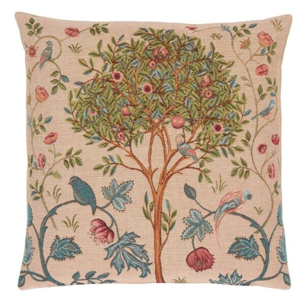 Cotswold Tree Light Tapestry Cushion - 46 x 46cm